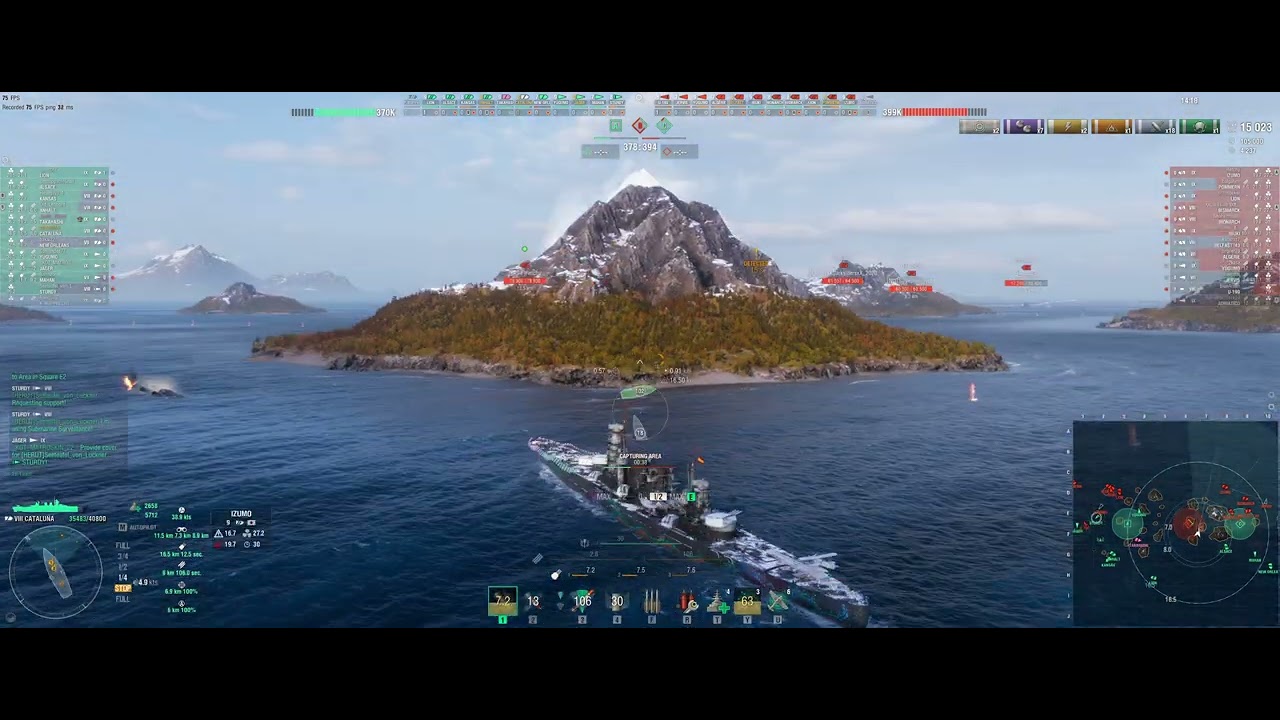 WoWs Catalu&ntilde;a WarriorsPath 2242BXP