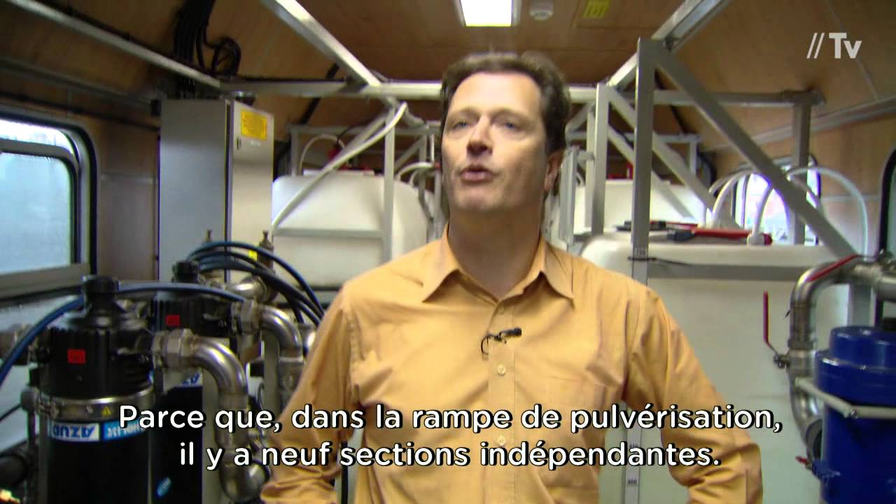 Le train de désherbage: rester respectueux de l'environnement