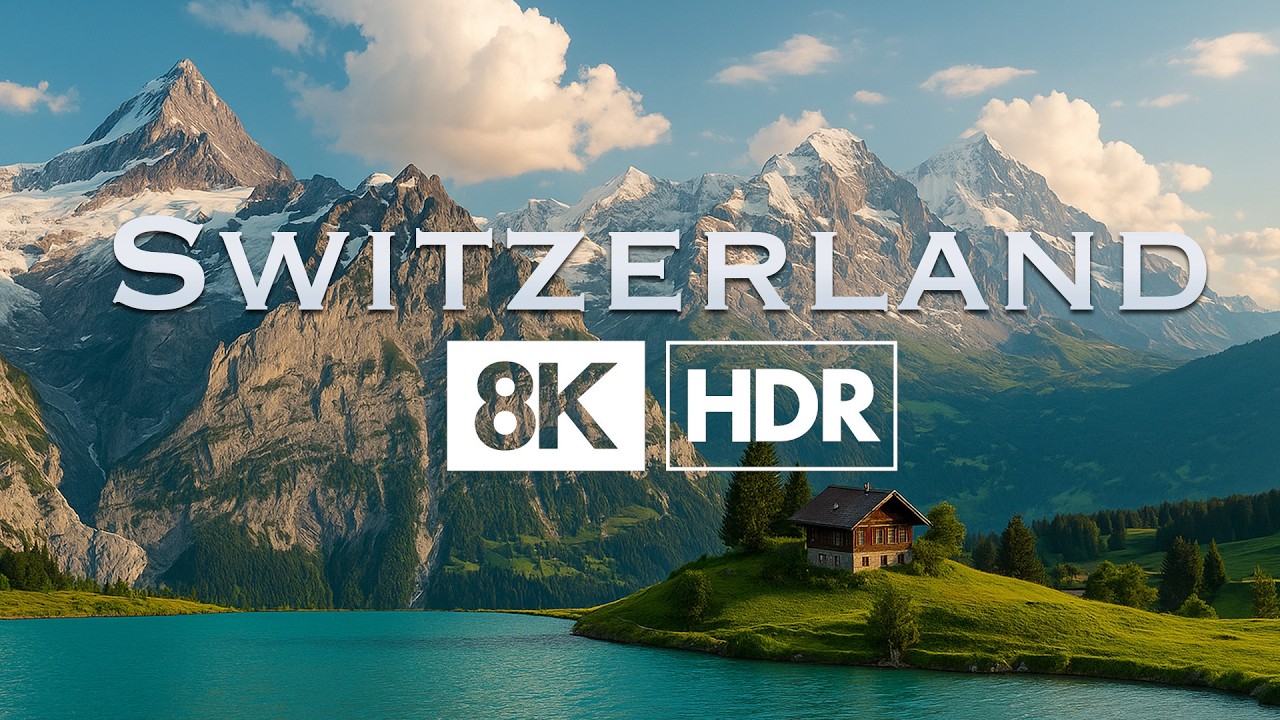 Best of Switzerland | 8K 60p HDR - Jungfrau Region, Rhine Falls, Lucerne & Matterhorn