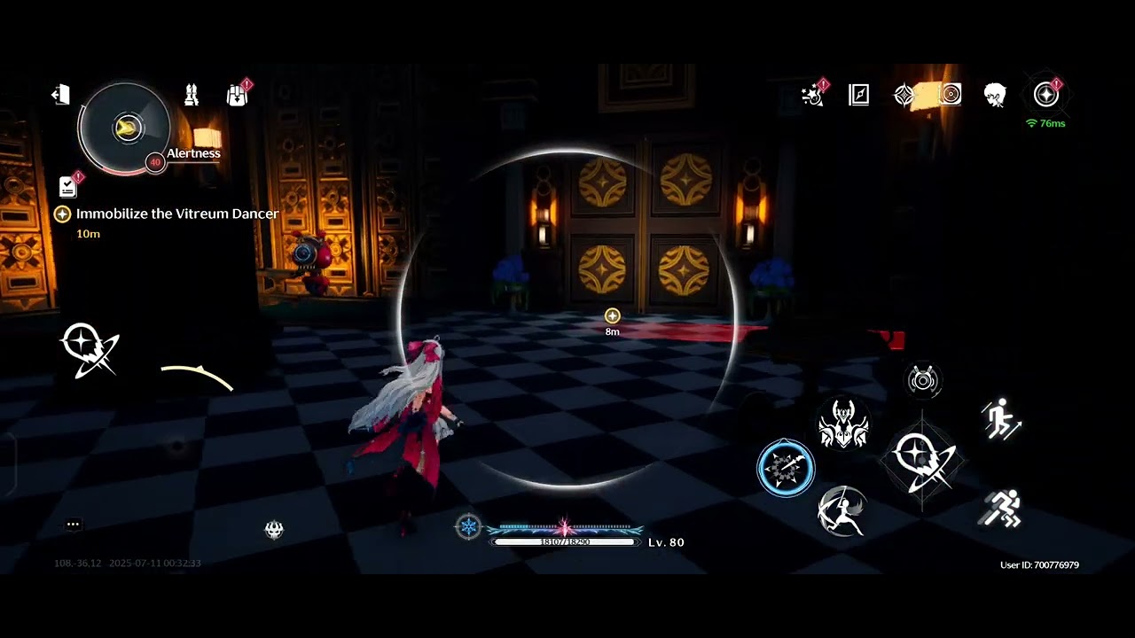 wuthering waves immobilize the vitreum dancer