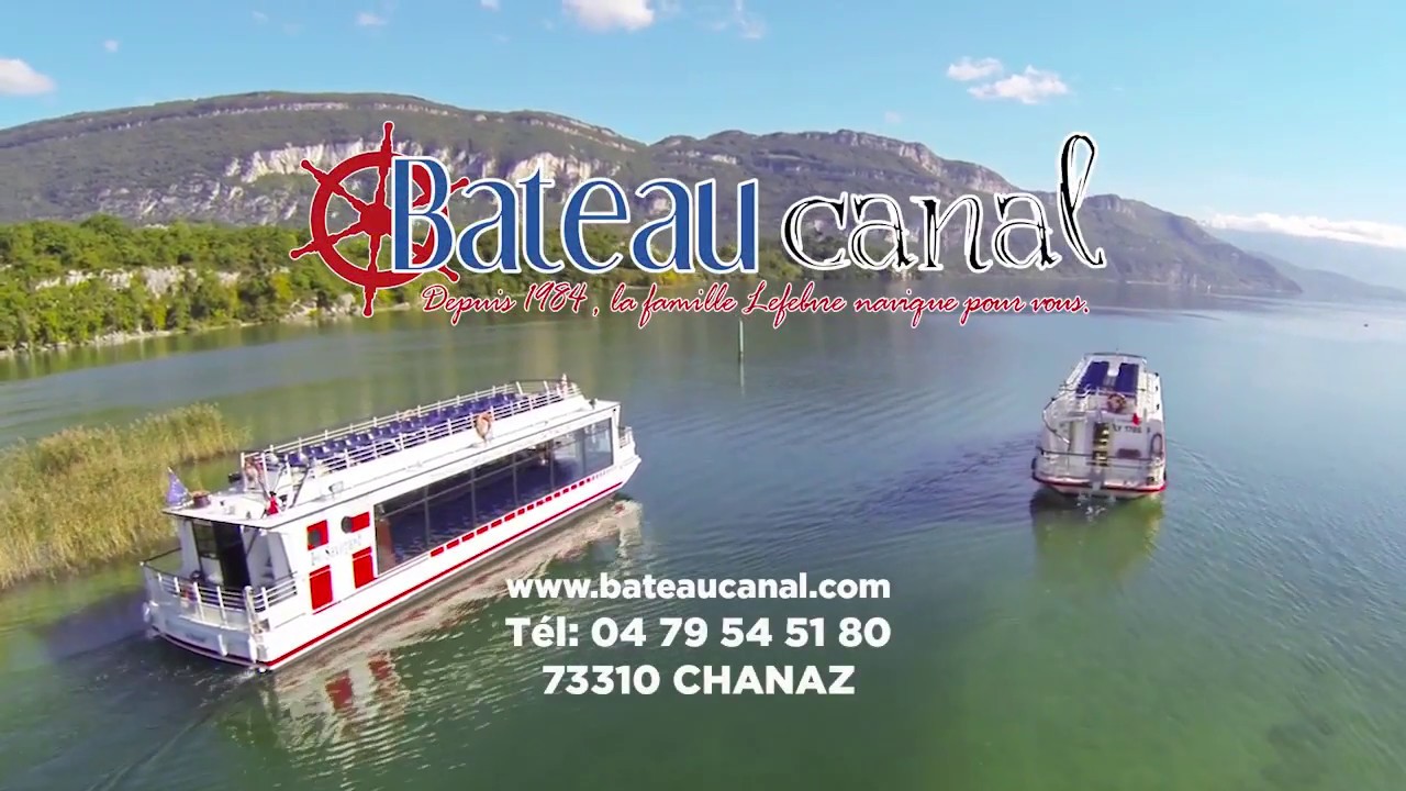 Bateaucanal Chanaz Canal de Savières et Lac du Bourget