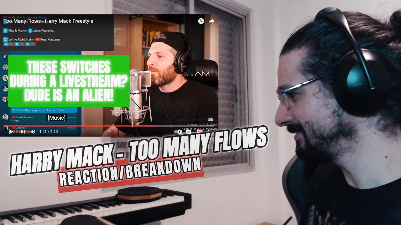 A Deep Dive into Flow Switches & Creativity🔥Rhythmic Explorer reacts to Harry Mack - Too Many Flows