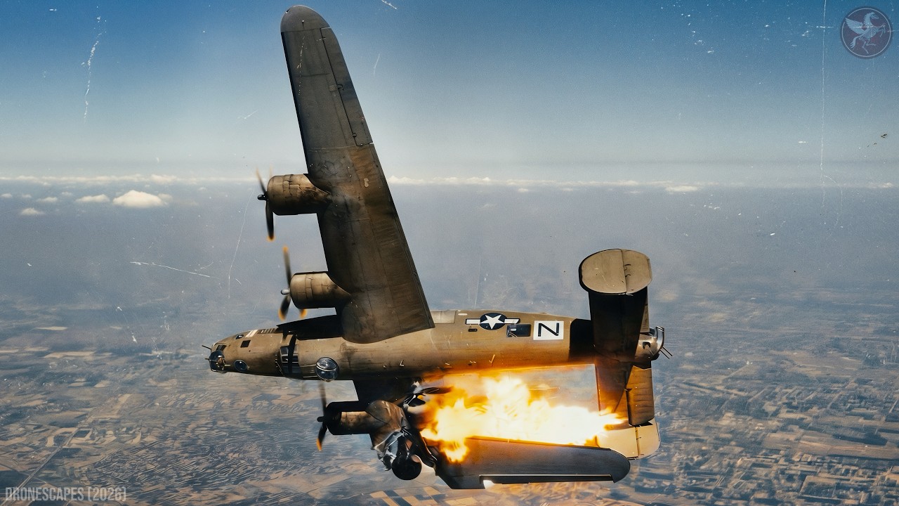 The Aluminum Avalanche: How the B-24 Liberator Crushed the Reich | Restored Historical Videos