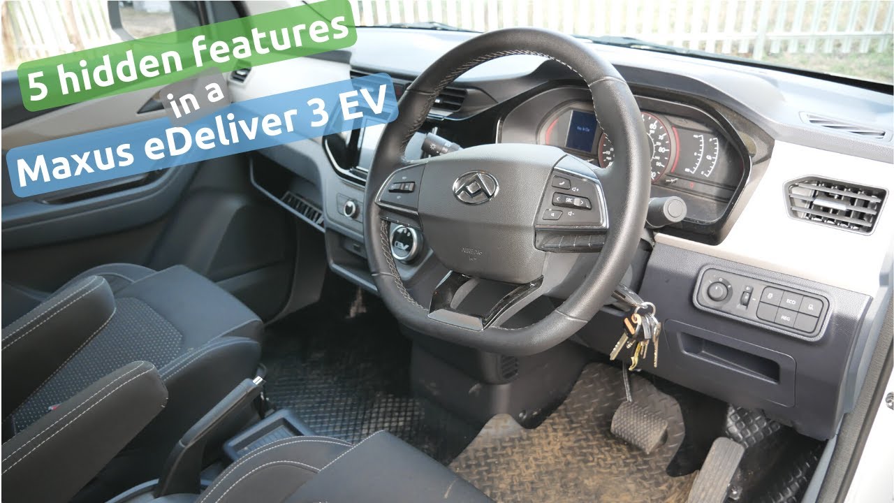 5 скрытых или забытых функций электрического фургона Maxus eDeliver 3