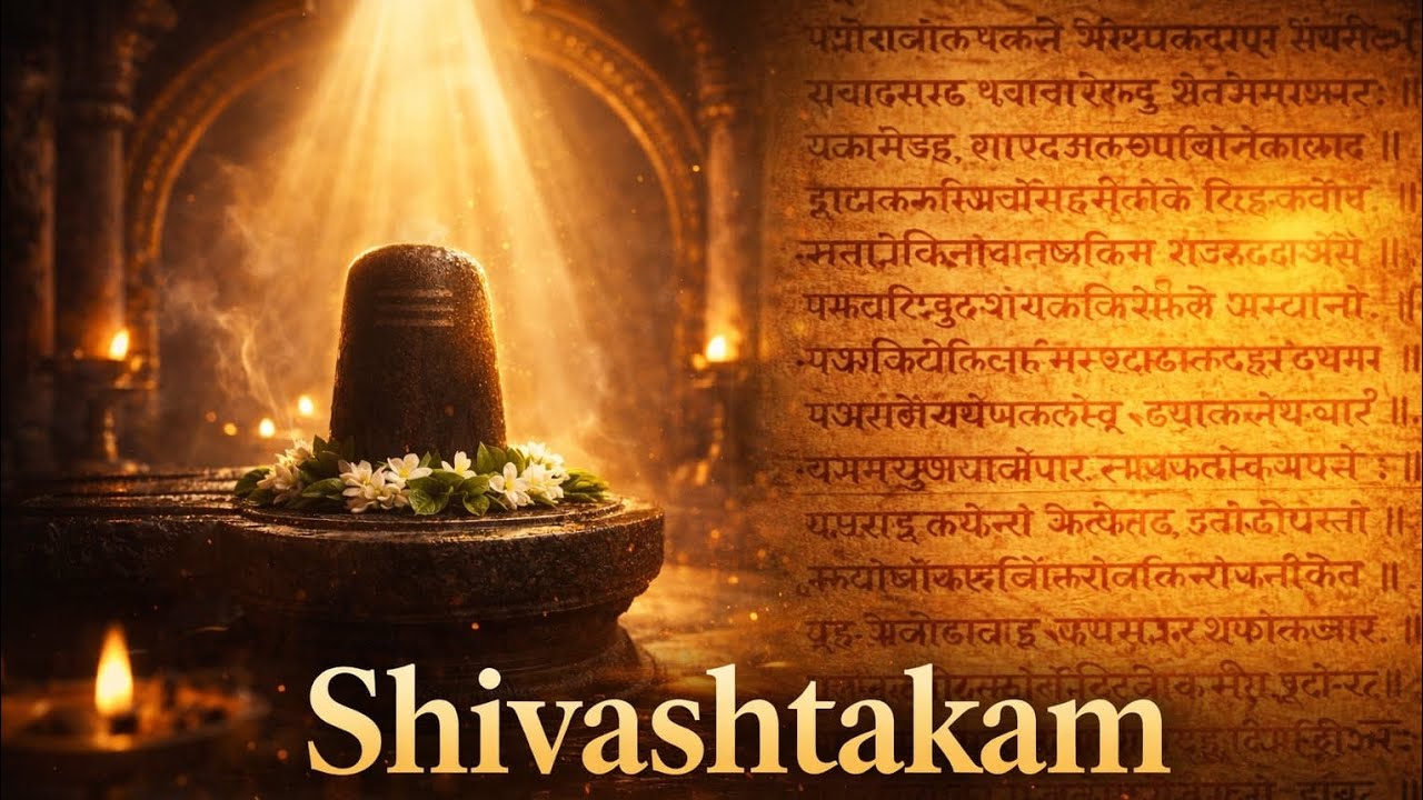 Shivashtakam | Powerful Shiva Stotram by Adi Shankaracharya | Morning Devotion