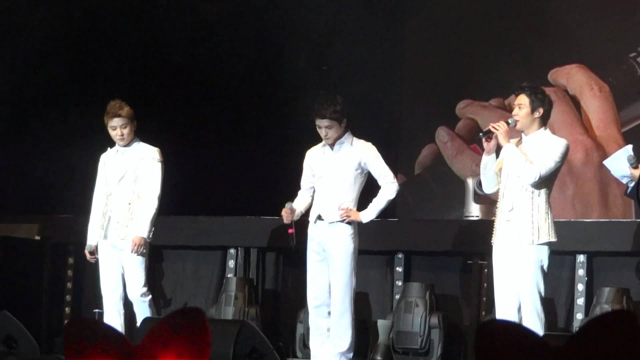 111106 JYJ Berlin Tempodrom First Talk Part 1