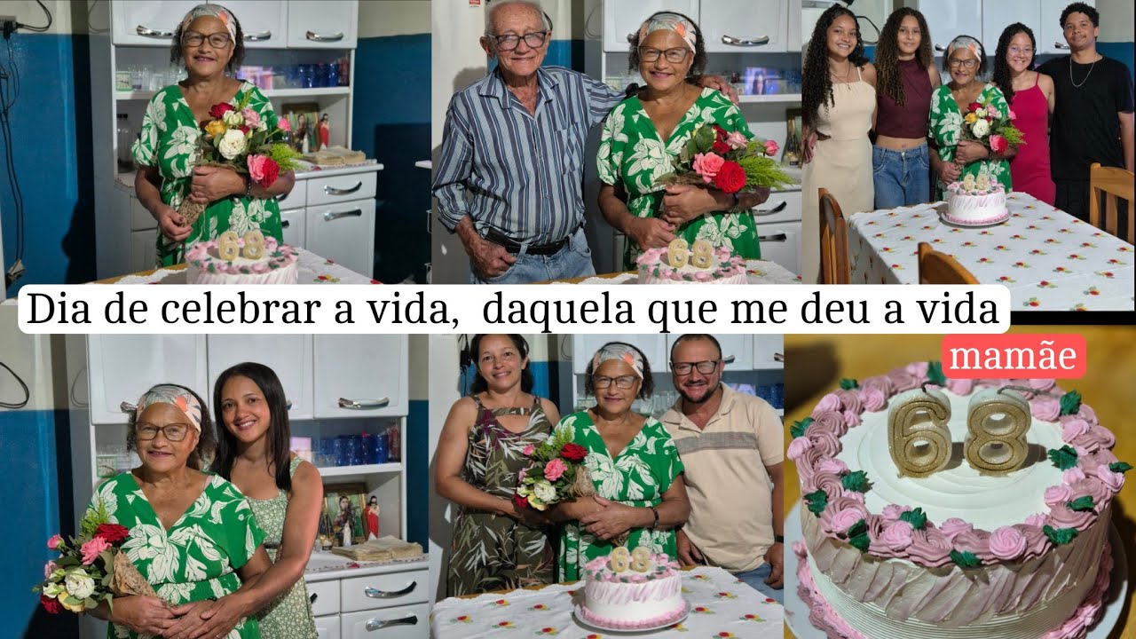 Aniversário da minha mãe 🎂 fomos comemorar com ela