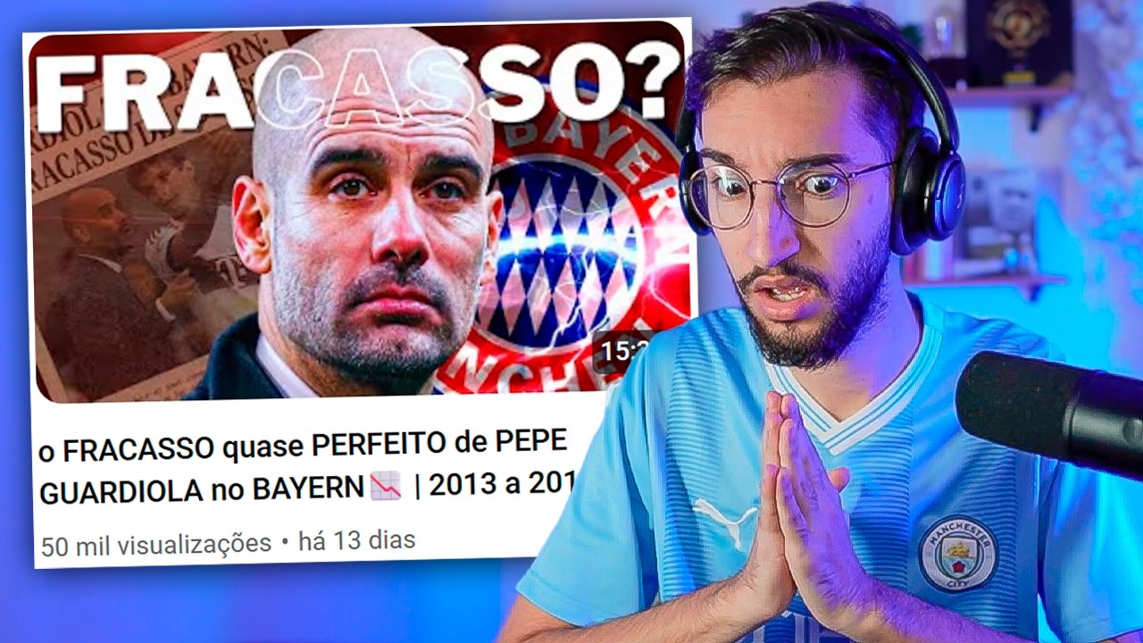 o FRACASSO quase PERFEITO de PEPE GUARDIOLA no BAYERN📉 | 2013 a 2016