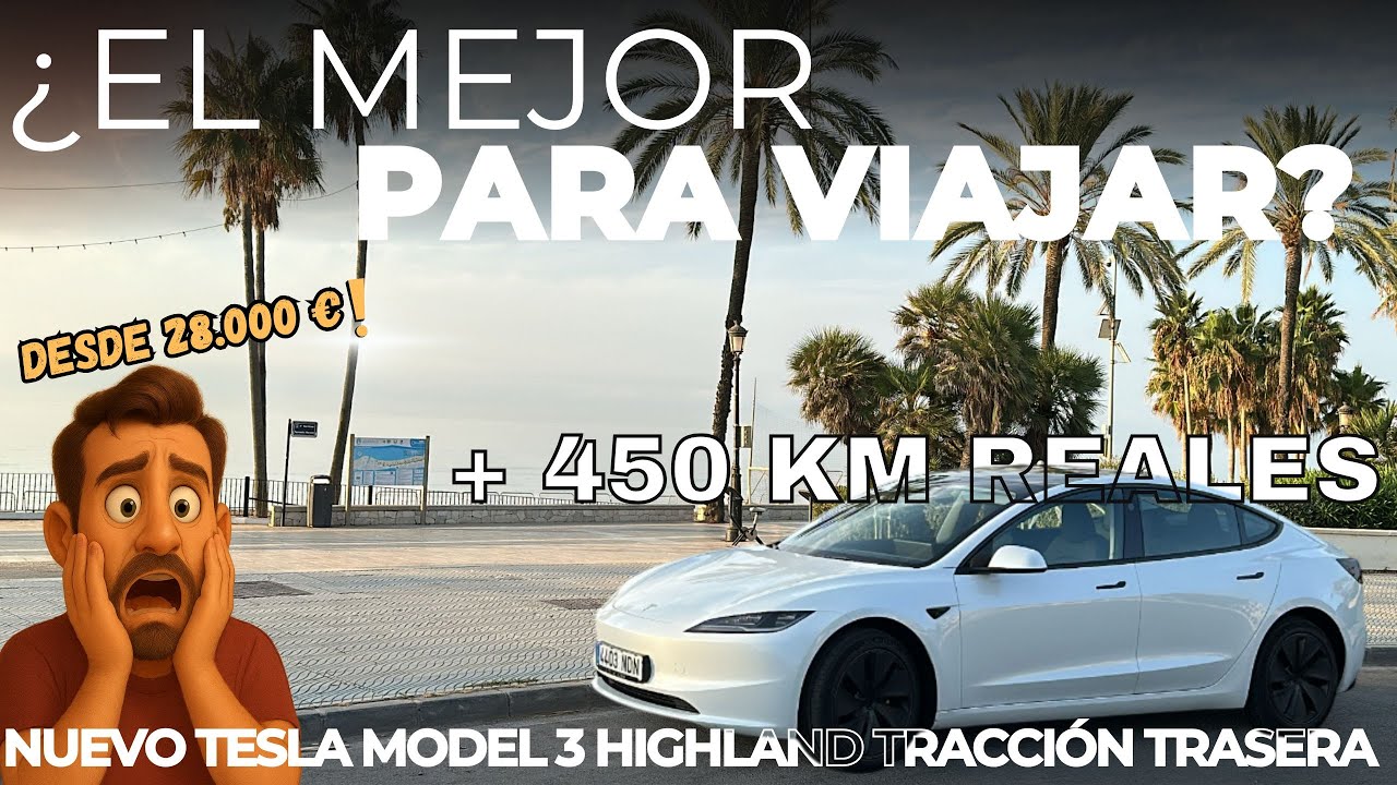 Tesla Model 3 Highland 2025 ⚡ ¿El mejor y más barato eléctrico para viajar? #TestDrive #TeslaModel3