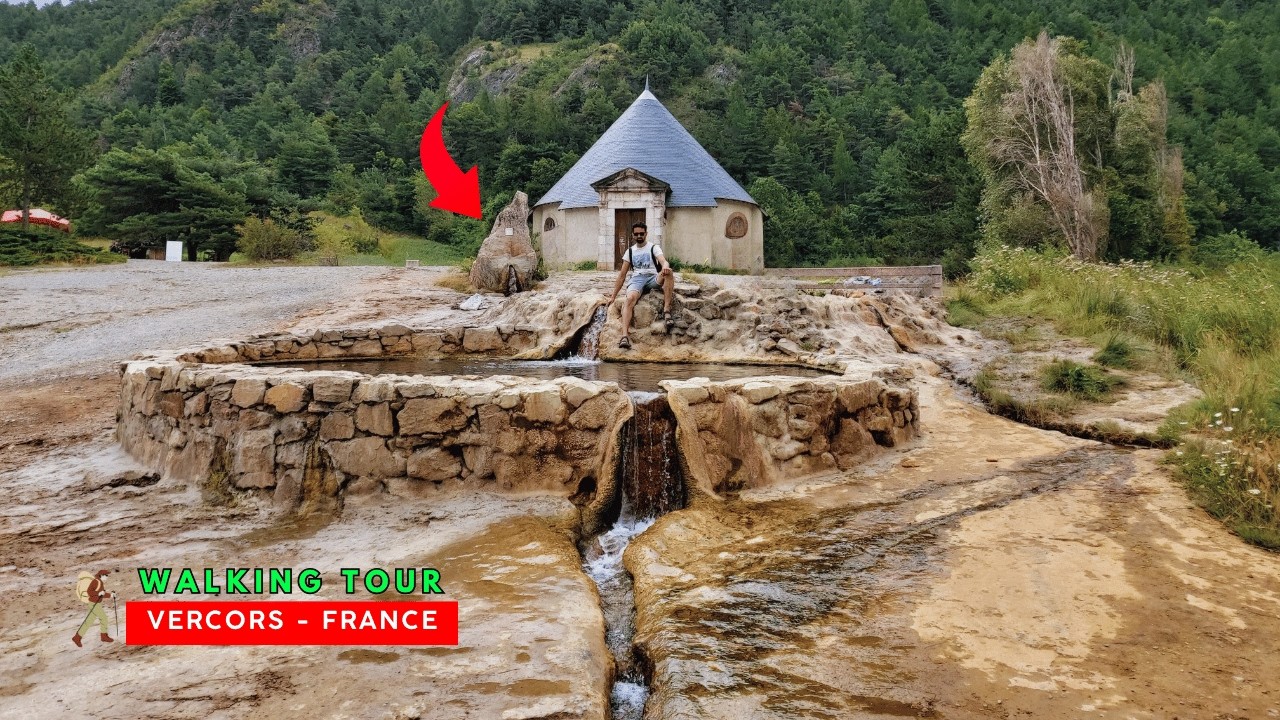 Visite des Sources Thermales du Plan de Phazy | Vercors - France