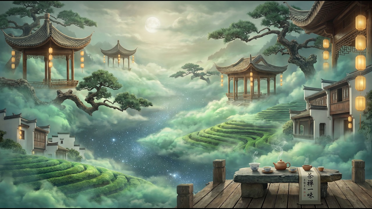 Longjing Tea ASMR 🍵 Xiao Zen Music for Sleep | Traditional Chinese Music
