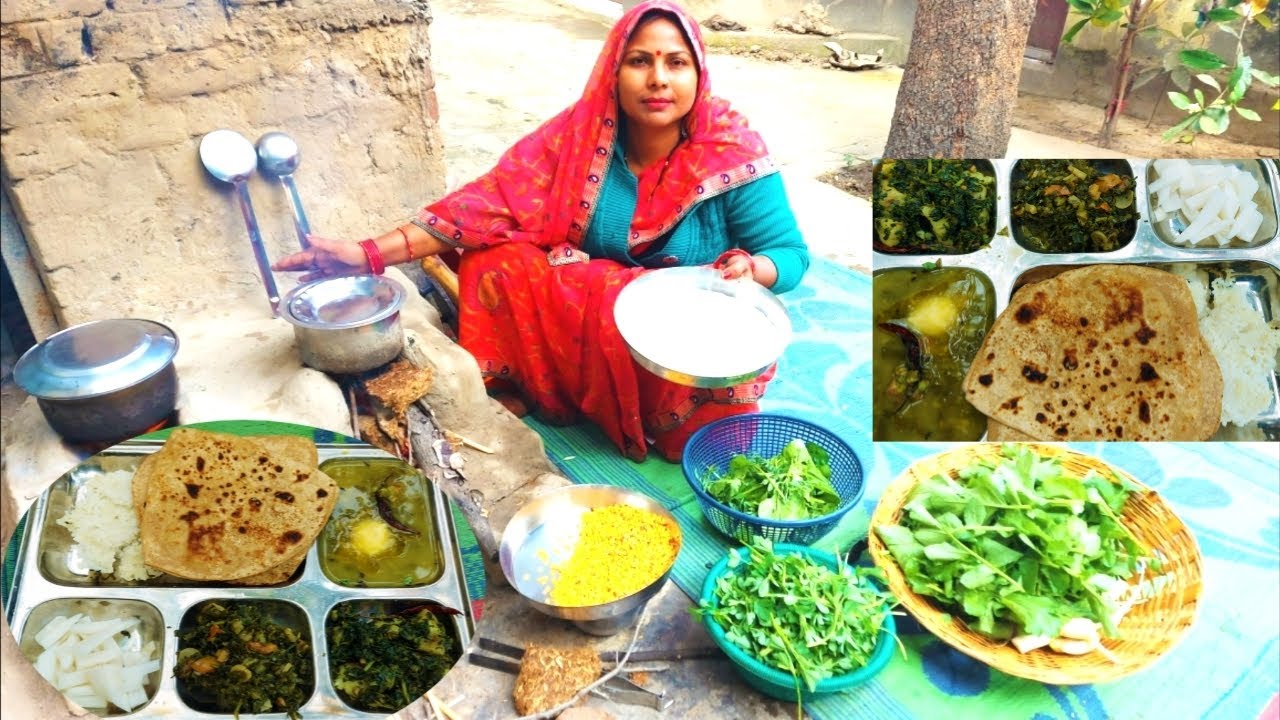 Indian Village Real Morning Routine In Hindi,|ऐसी शुद्ध देशी थाली अच्छे होटल में भी नहीं मिलेंगे |