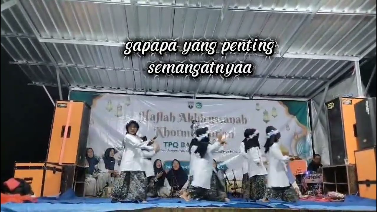 Tari Anak Islami ALAMATE ANAK SHOLEH TPQ BABUSSALIM ...Ds Sendangmulyo, Ngiri Kec Bulu Kab Rembang