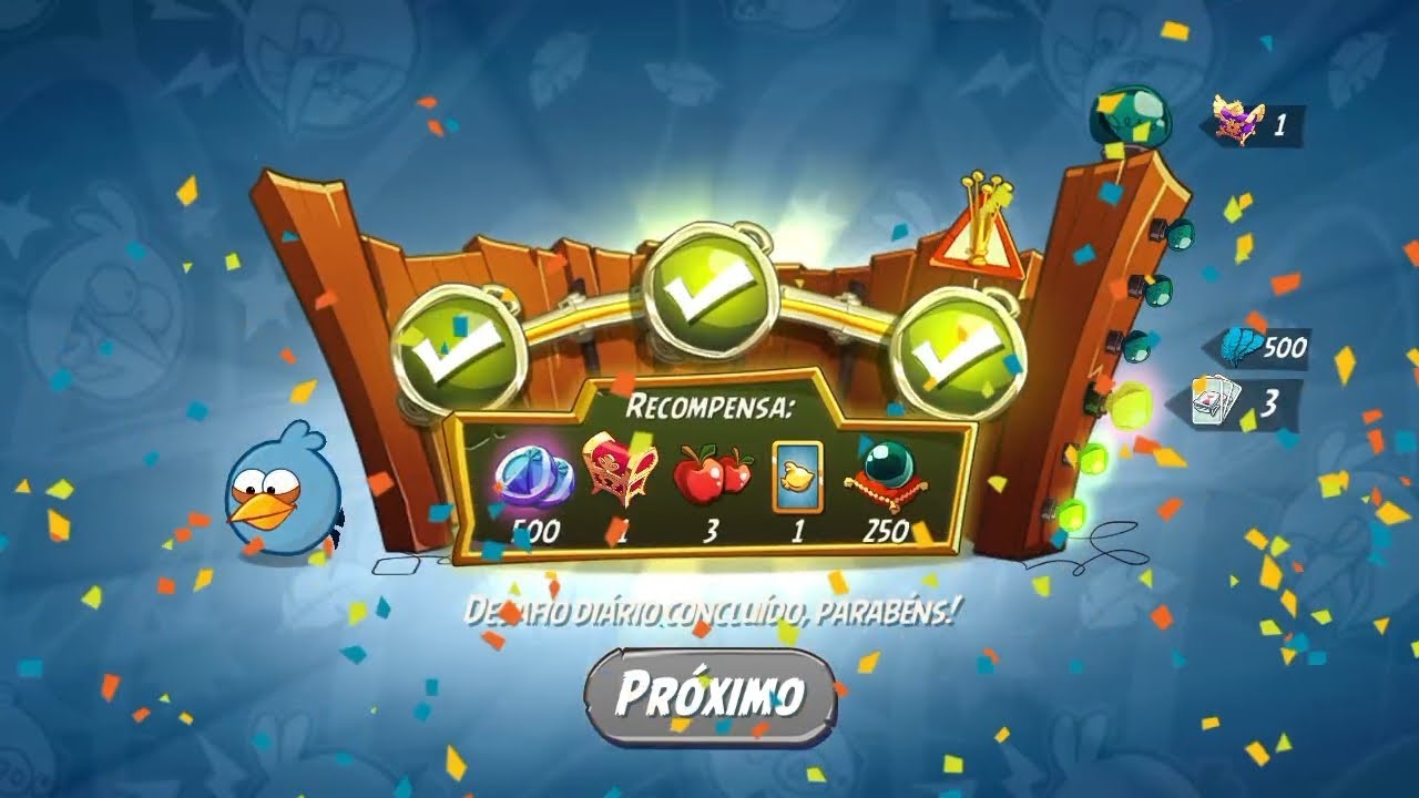 Angry Birds 2 Dally Challenge-Truesday: Blue's Brawl (06/Jan/2026)