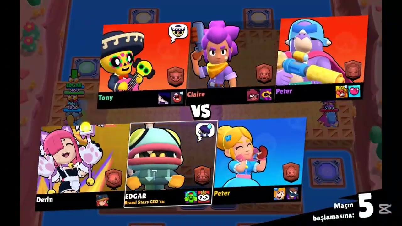 BRAWL STAR OYNUYORE🥰 (Part 1)