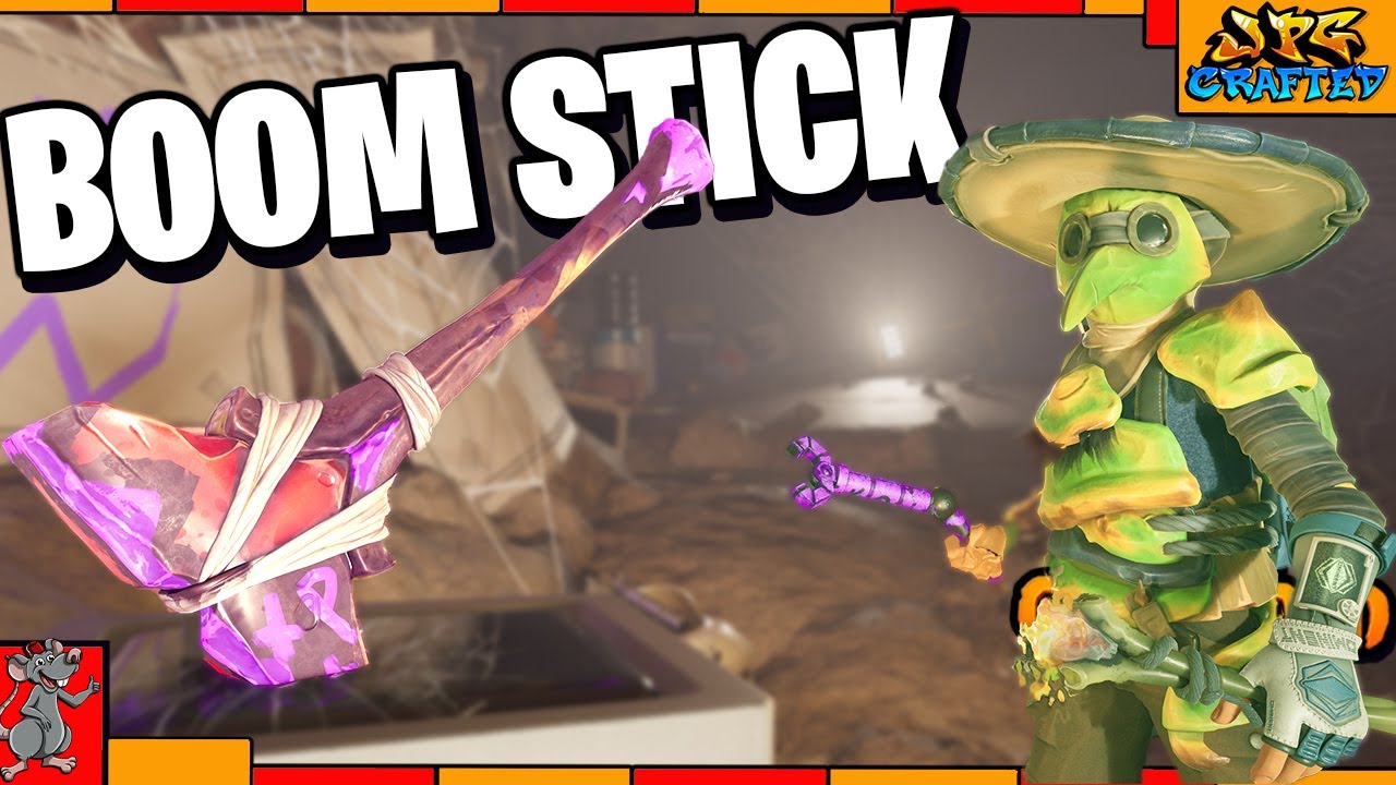 GROUNDED 2 - Get The Boom Stick Easy! New* Mysterious Stranger Two Handed Hammer Guide! ORC Wolfie!