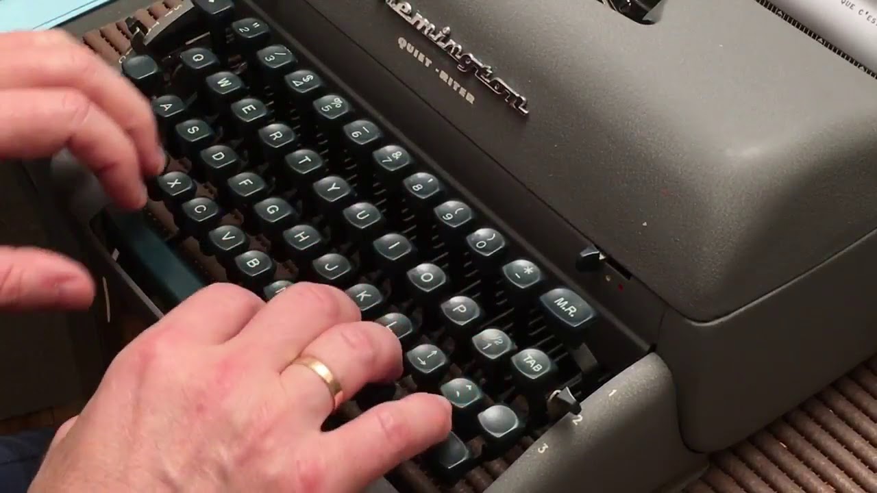Remington quiet riter