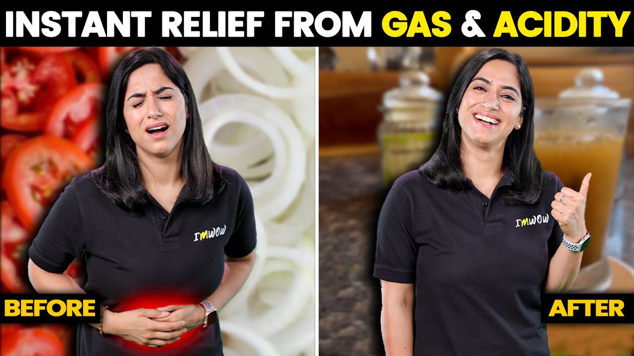 7 Ways to Get Relief from Gas and Acidity Naturally | By GunjanShouts