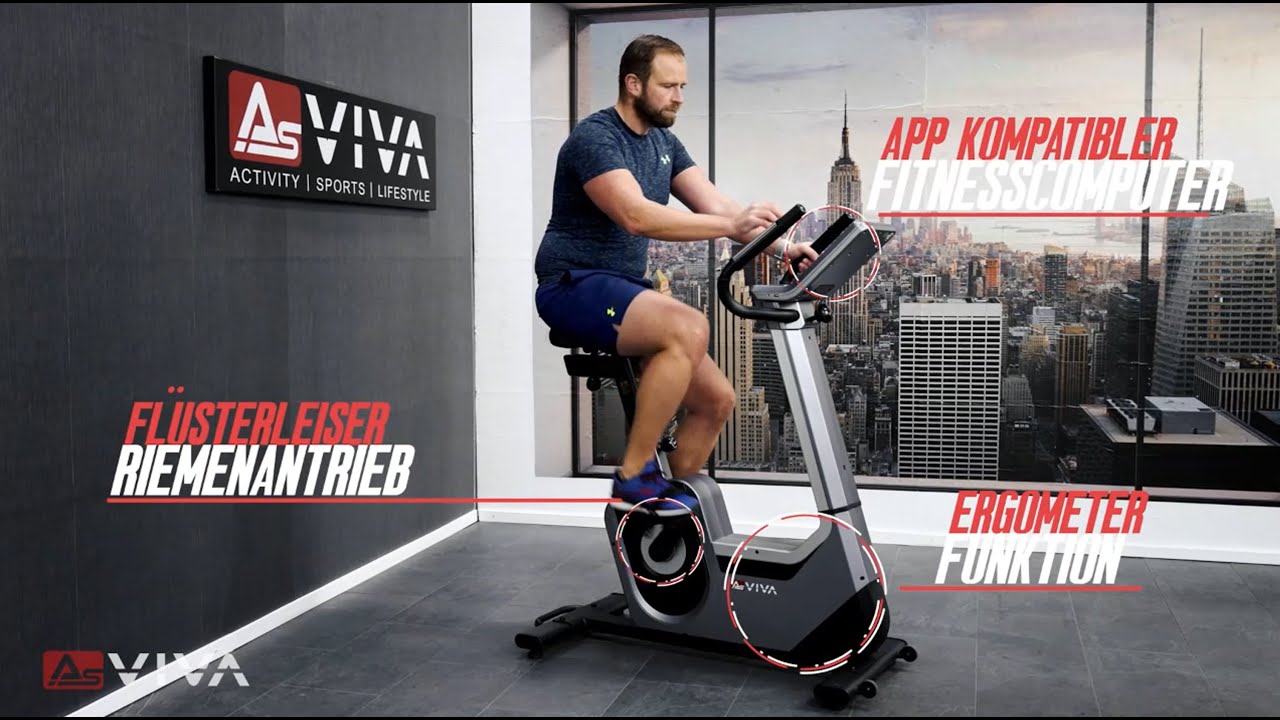 Heimtrainer & Ergometer AsVIVA H25 Studio Pro