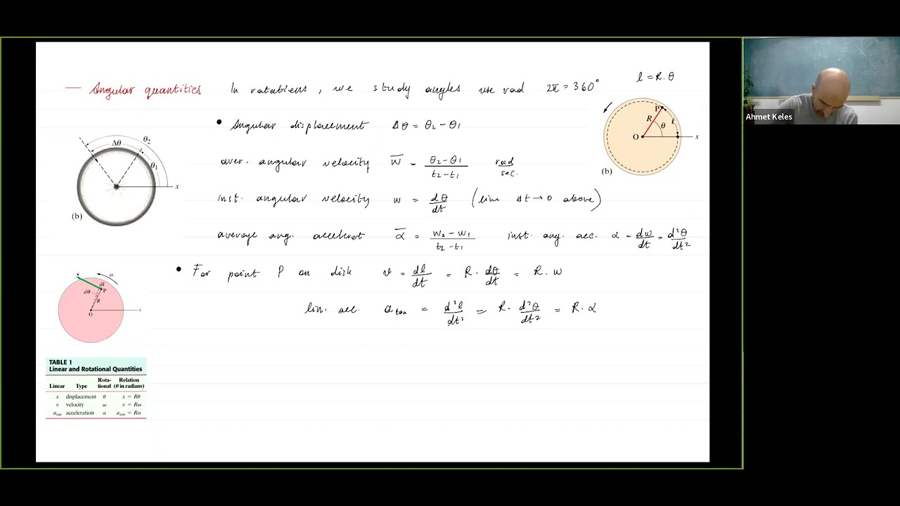 ODTU Phys 105 Ch 10 Rotational motion