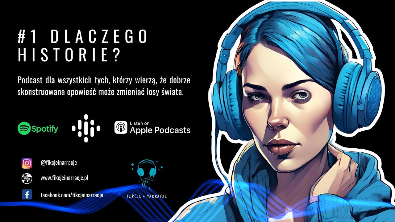 #1 Dlaczego historie  Fikcje i Narracje [Podcast]  #Storytelling #Narracja