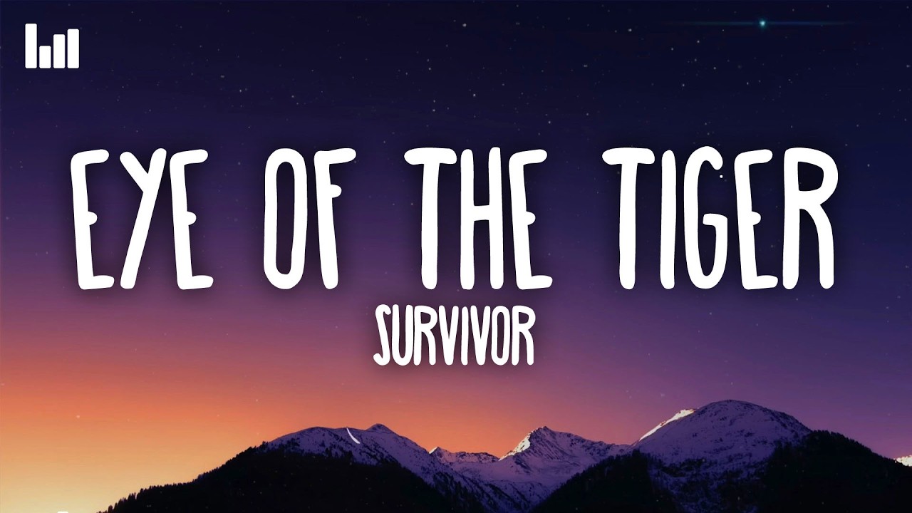 Survivor - Eye of the Tiger (Lyrics)