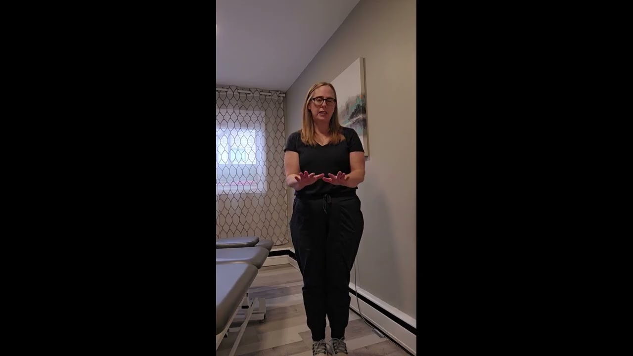TLR (Tonic Labyrinthine Reflex) integration in standing