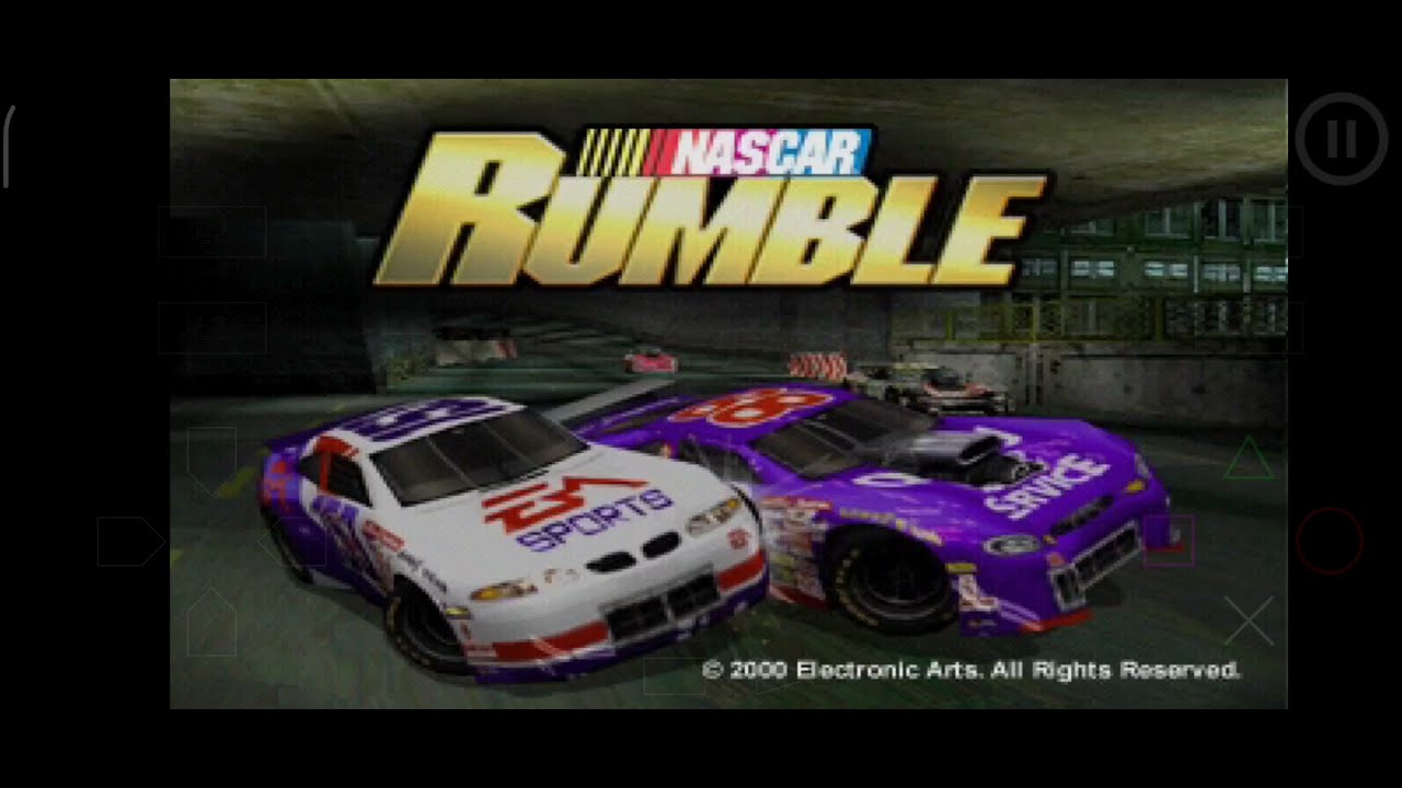 Nascar Rumble Cheats to Unlock Elements, Cars, Tracks and Difficulty Level - PlayStation 1