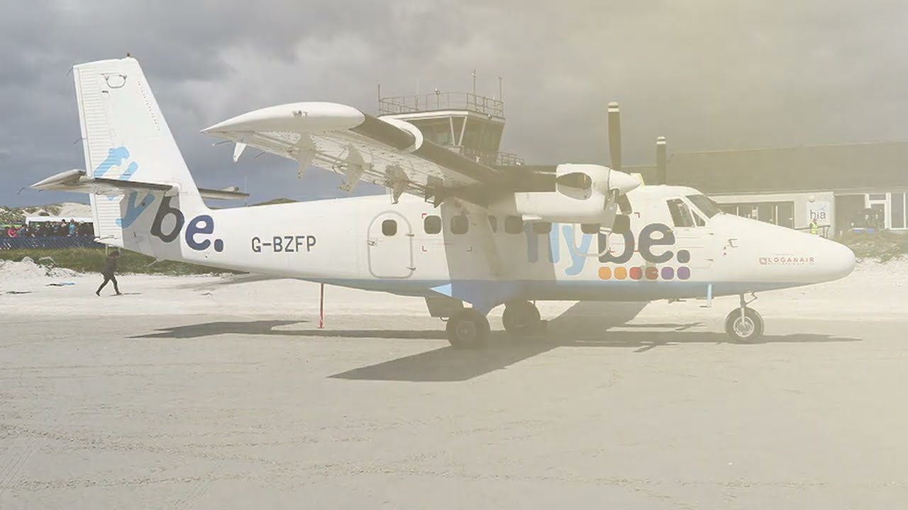 The World's Only Beach Airport in Scotland | Adventure in the Hebrides | Barra International Airport