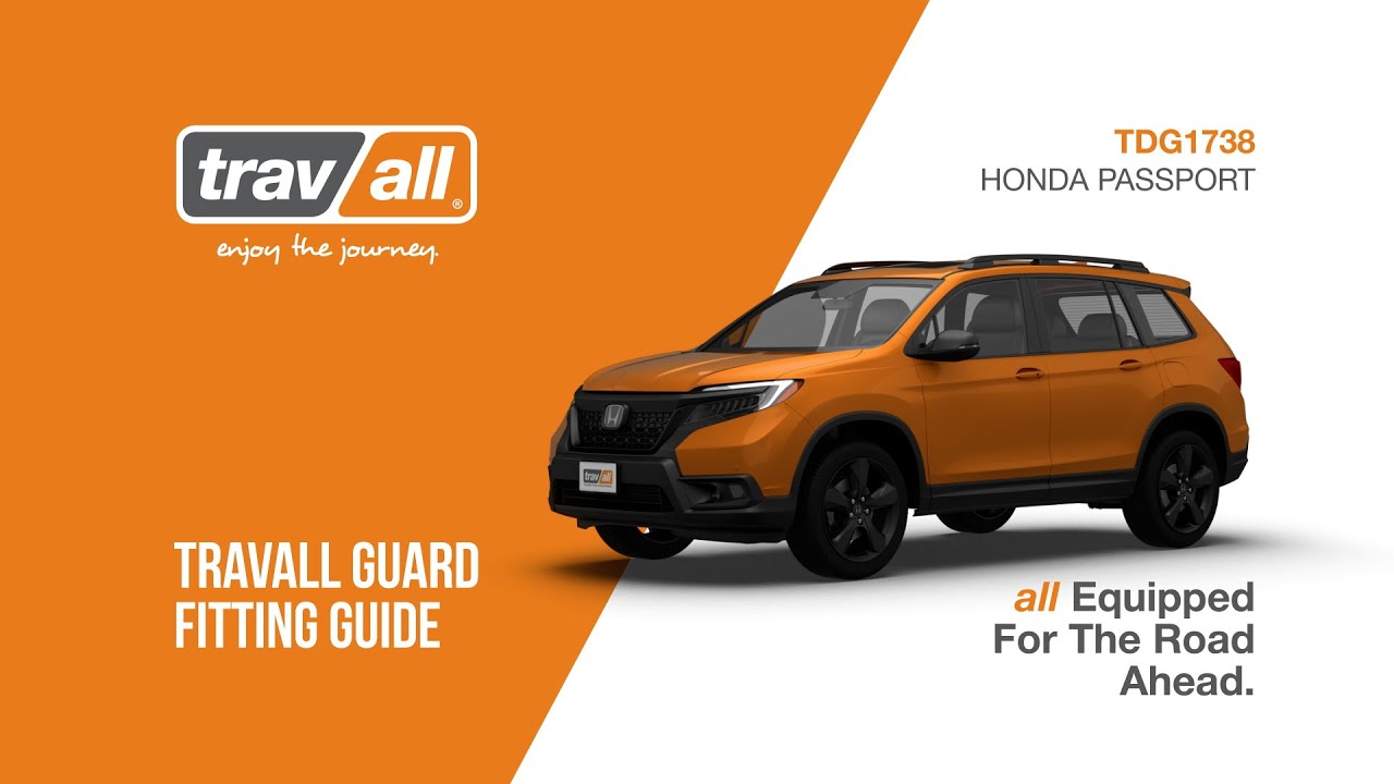 Honda Passport (2019-) | TDG1738 | Travall Guard Fitting Guide