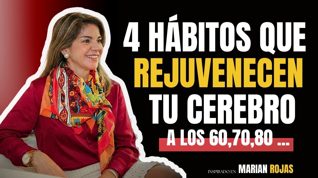 Los 4 habitos que FRENAN el ENVEJECIMIENTO  a partir de lo 60 | Marian Rojas