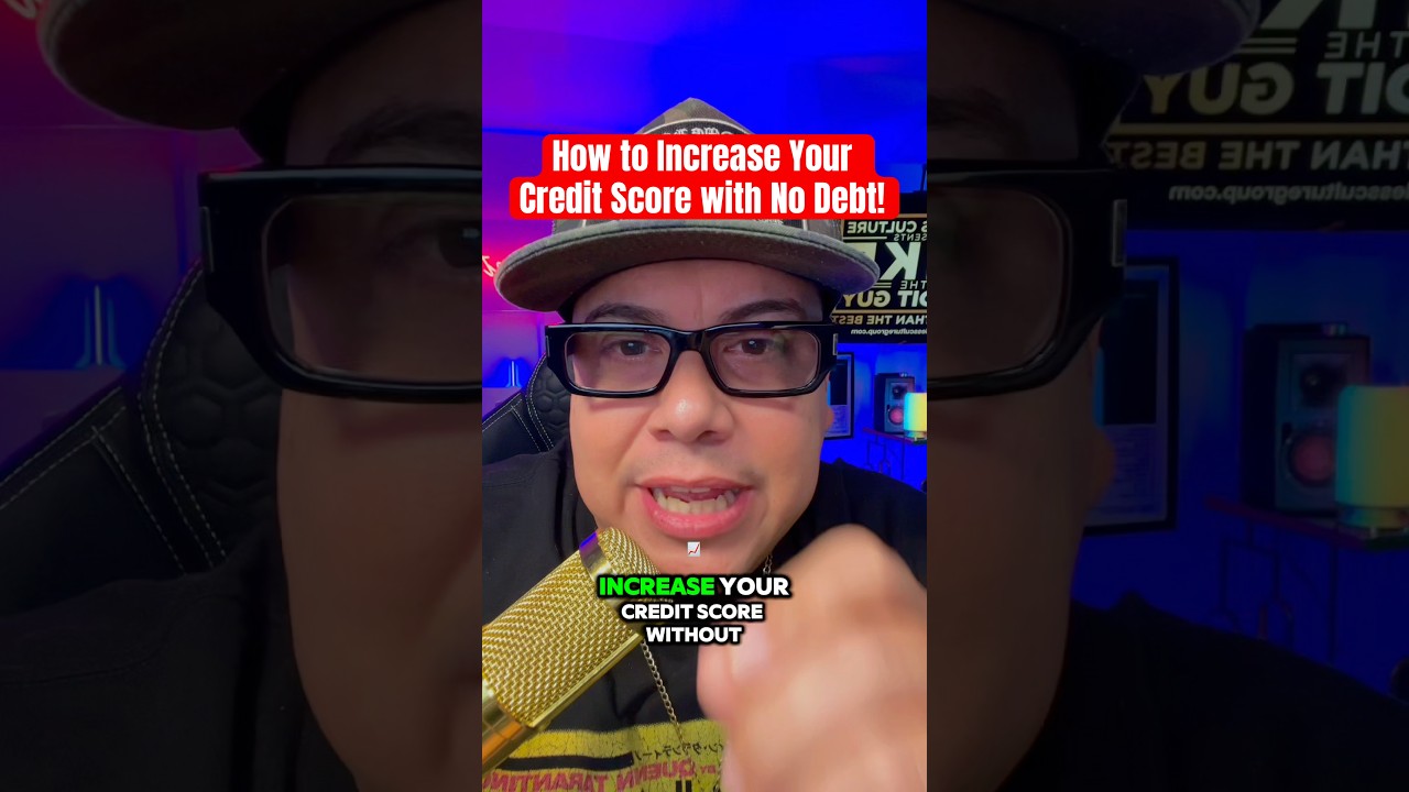 Increase Your Credit Score w/ No Debt #shorts #credit #money #finance #creditscore #kovo