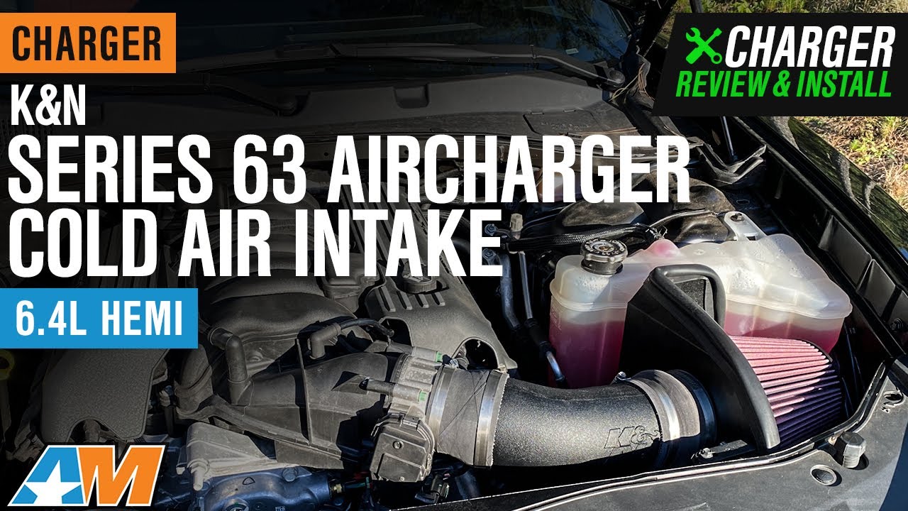 2012-2022 Charger 6.4L K&N Series 63 AirCharger Cold Air Intake Review & Install