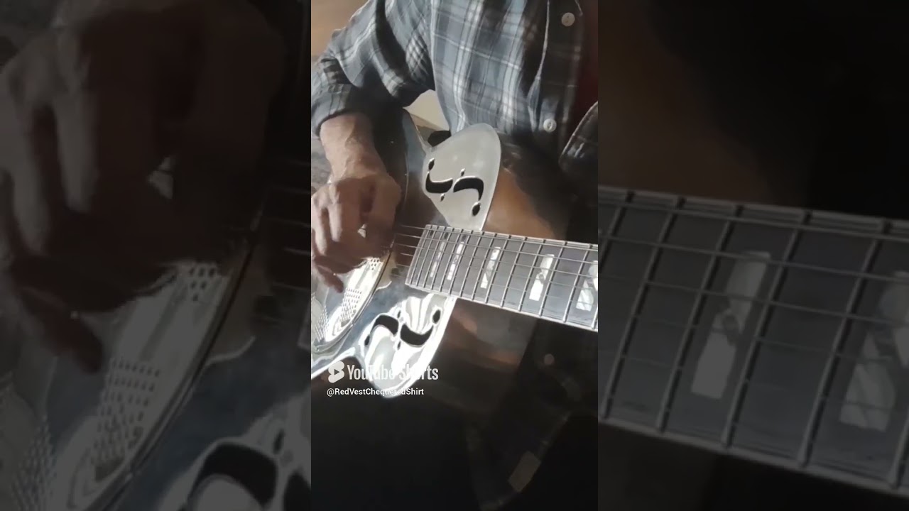 Dobro Resonator slide Guitar lick 06. #steelguitar  #resonatorguitar  #dobroguitars  #rawblues