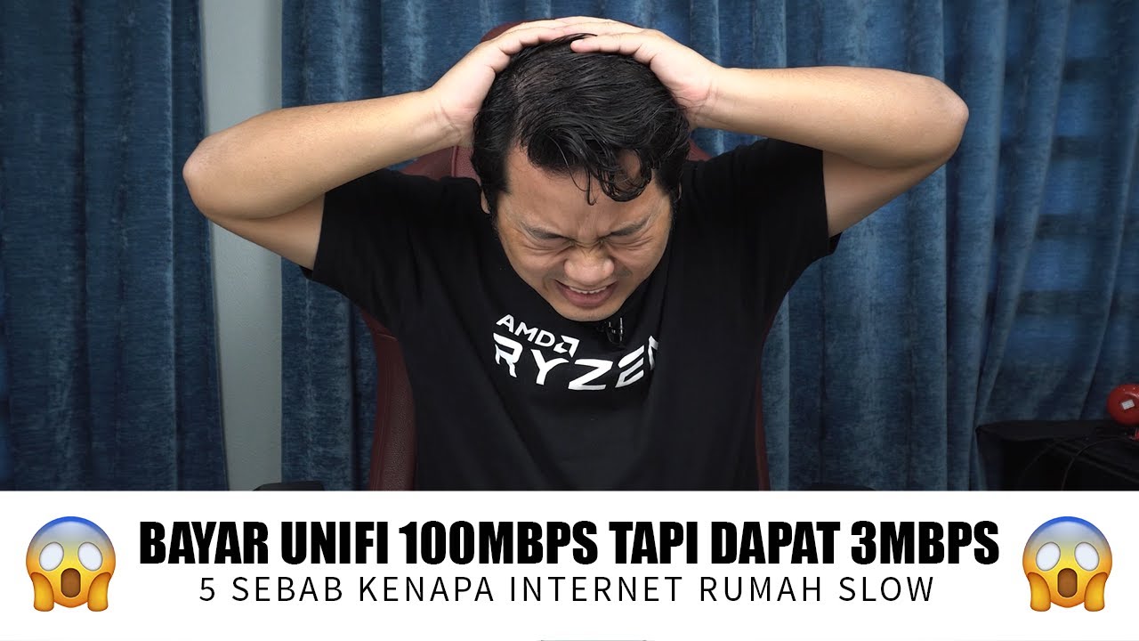 Kenapa Unifi 100mbps Tapi Dapat 3mbps Je? 5 Sebab Internet Slow dan Penyelesaiannya!