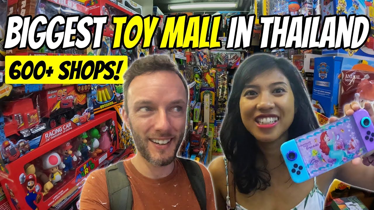 Мы посетили САМЫЙ БОЛЬШОЙ ТОРГОВЫЙ ЦЕНТР ИГРУШЕК В ТАИЛАНДЕ: Mega Plaza Bangkok! 🤩