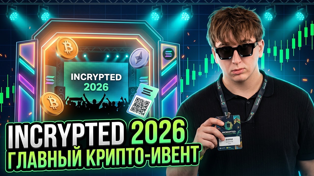 INCRYPTED 2026 &mdash; ЕЩЁ БОЛЬШЕ, ЕЩЁ ГРОМЧЕ! VLOG