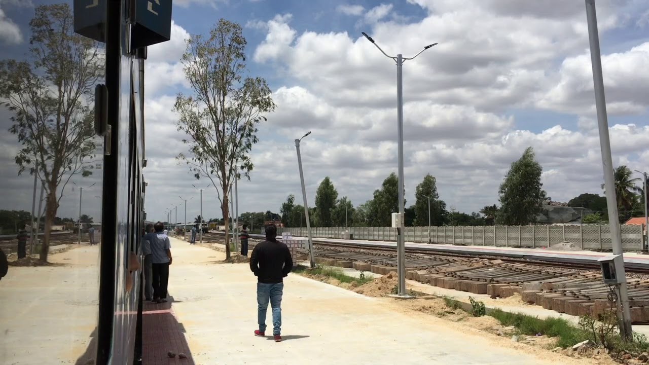 Bangalore to Tarikere via train