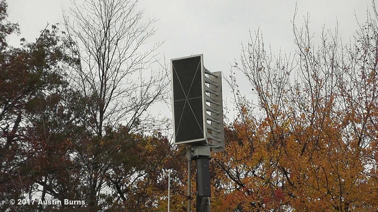 Ida, MI Glitchy Whelen 3016 Siren Test - 10/25/17