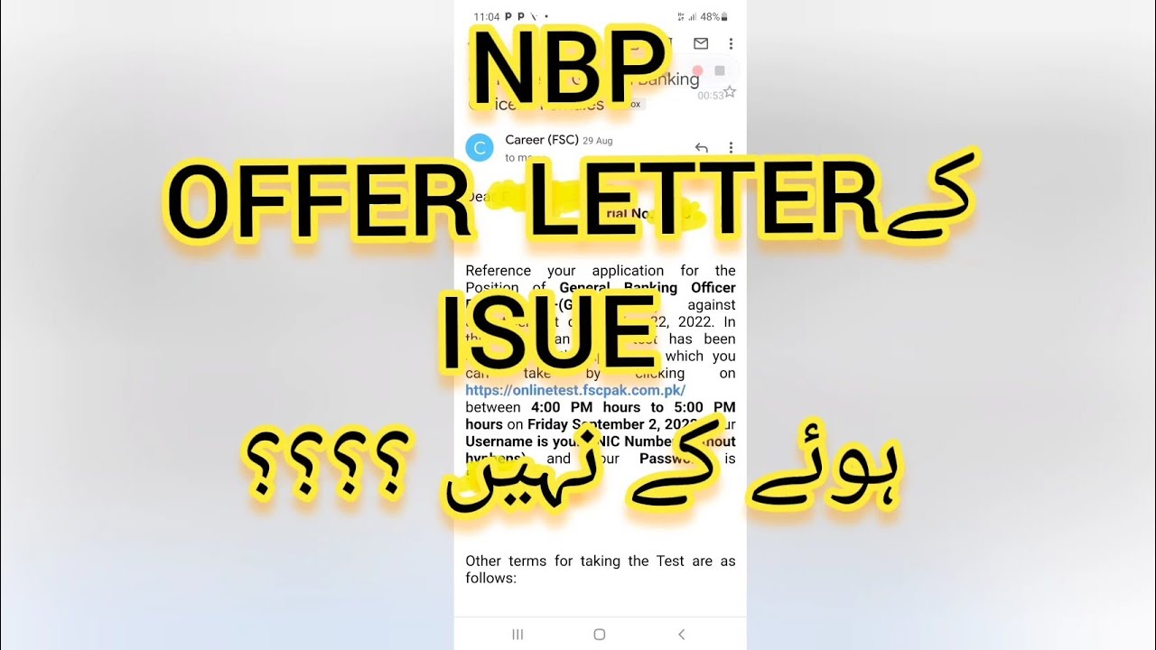 GBO,HR k Offer Letter Isue hwy k Ni || NPB ka process khn tk pohncha ?|| Latest Update 2023