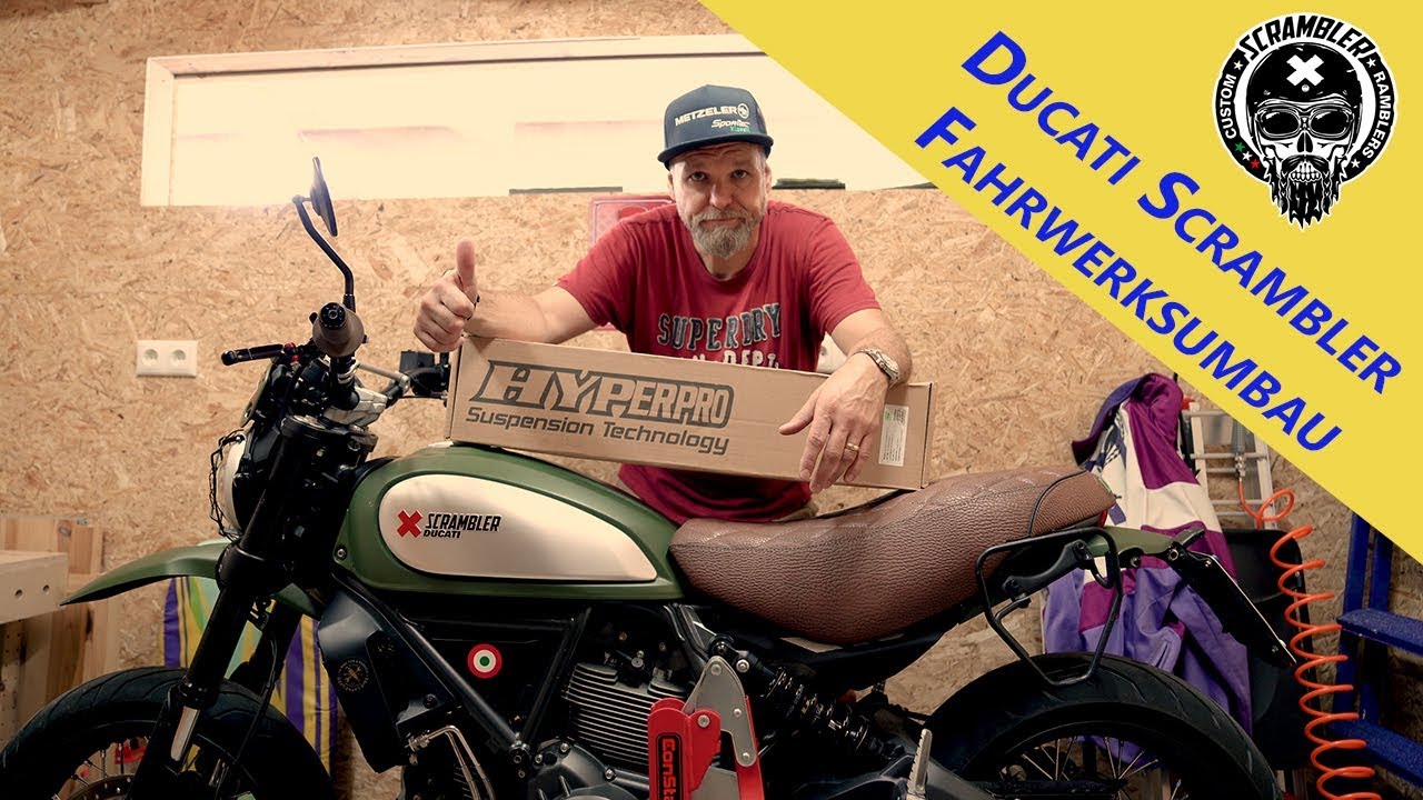 Ducati Scrambler 800 Fahrwerksumbau
