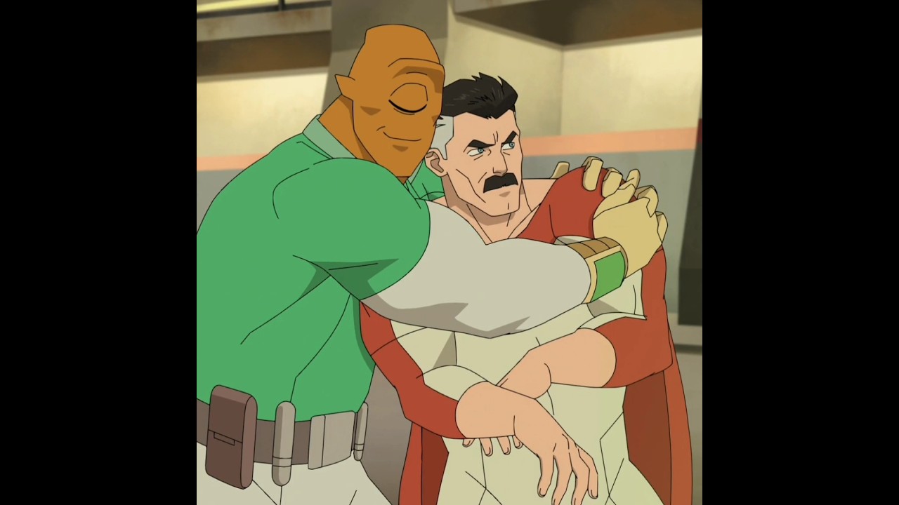 Allen Hugs Nolan ~ Invincible Season 4 Ep 2