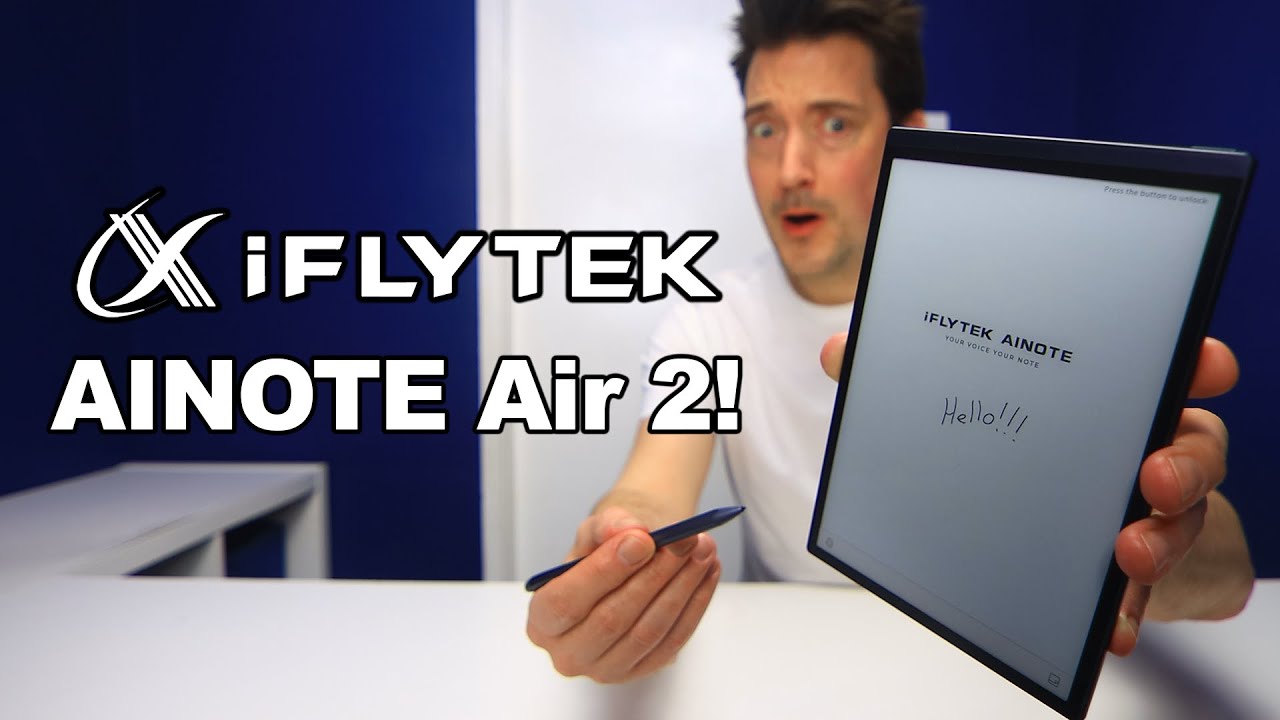 IFLYTEK AINOTE Air 2 Review! The Future of Note Taking is Here!