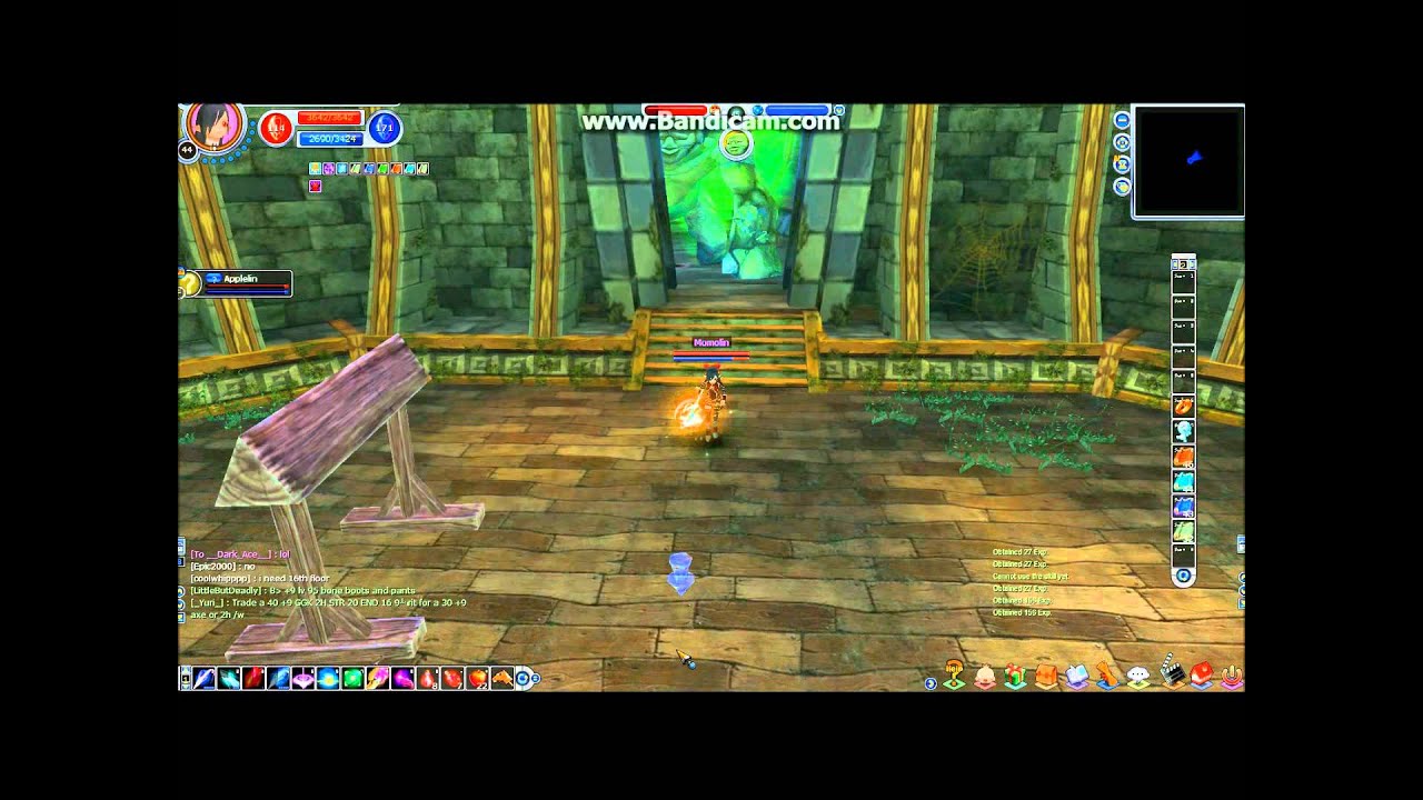 Fiesta Online // Mage Killing Dust, Rock and Poison Golem