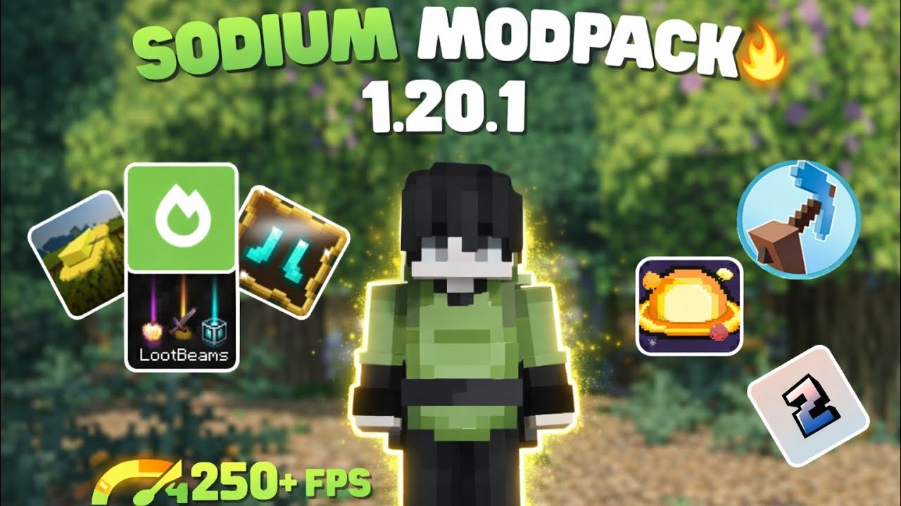 UPDATE! SODIUM MODPACKS FOR MINECRAFT 1.20.1| FPS BOOST | ZALITHLAUNCHER