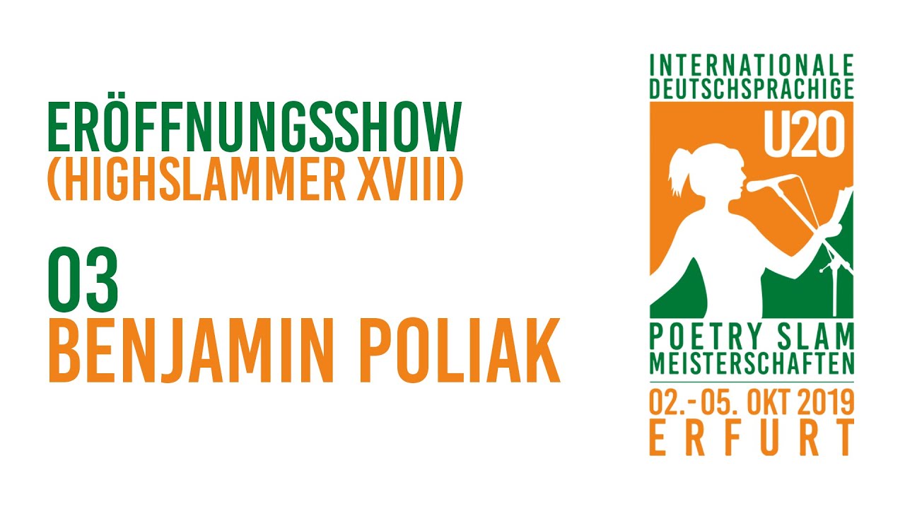 Slam U2019 -  Benjamin Poliak - Er&ouml;ffnungshow (Highslammer XVIII) - 03