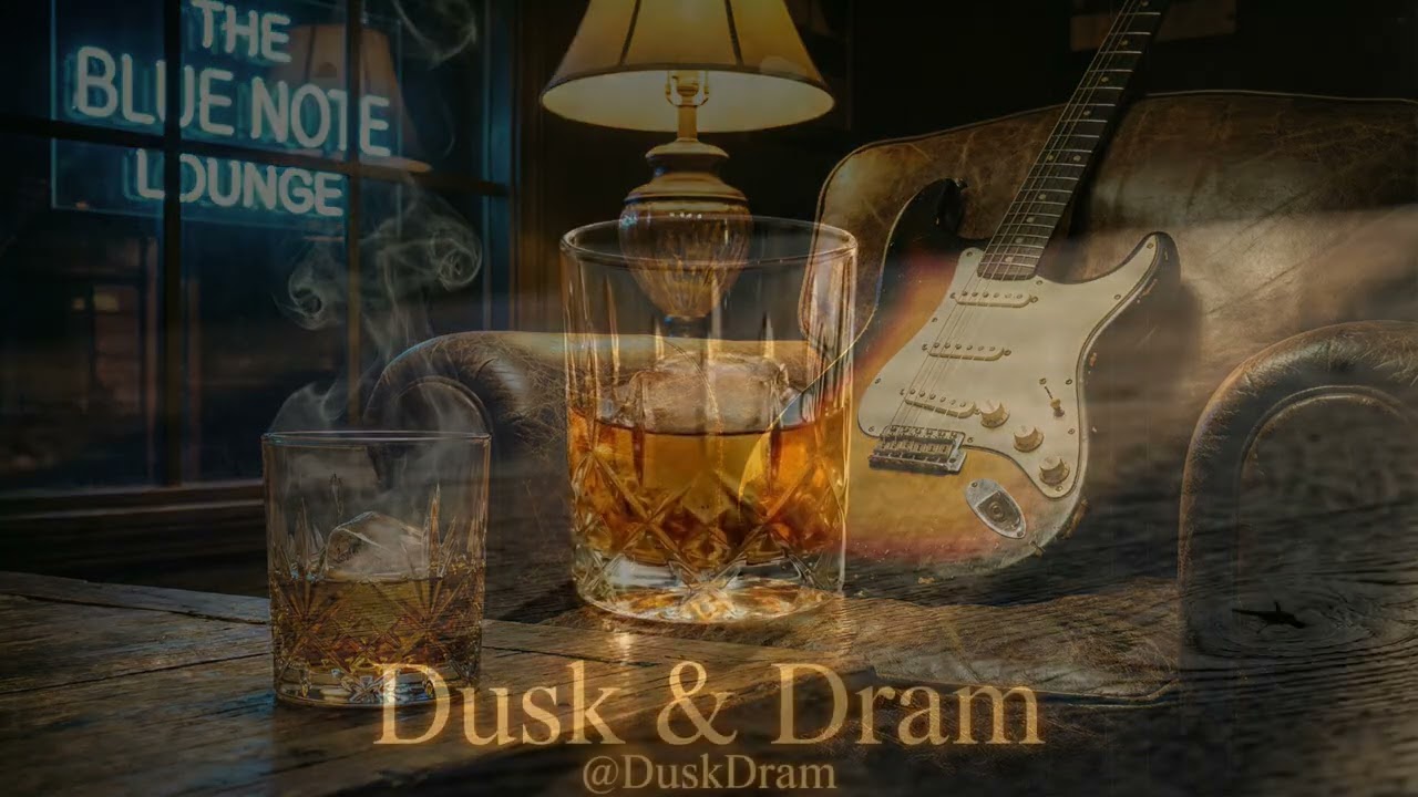 Blue Smoke & Bourbon // Slow Electric Blues for Relaxing Evenings