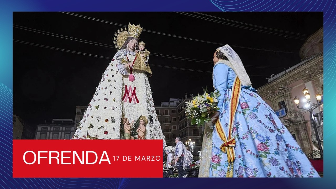 🔴 EN DIRECTO: OFRENDA A LA VIRGEN | FALLAS VALENCIA 2026 🌸