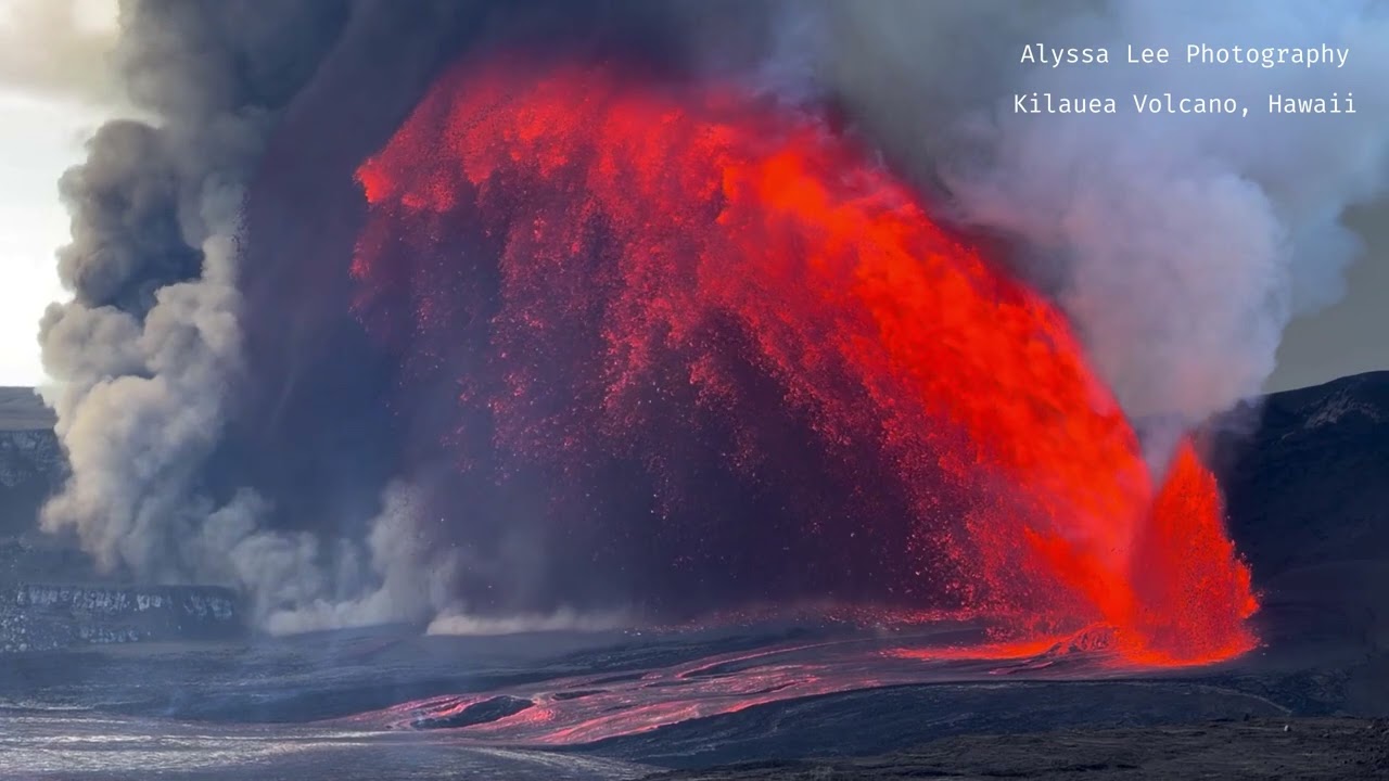 Kilauea - 2025 Volcano Videos - Alyssa Lee Photography