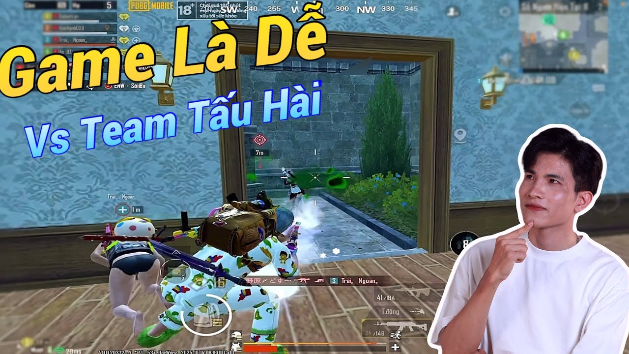 PUBG Mobile | Đồng Đội Tấu H&agrave;i Hết Mức C&oacute; Thể C&ograve;n T&ocirc;i Th&igrave; C&ograve;ng Lưng&hellip;